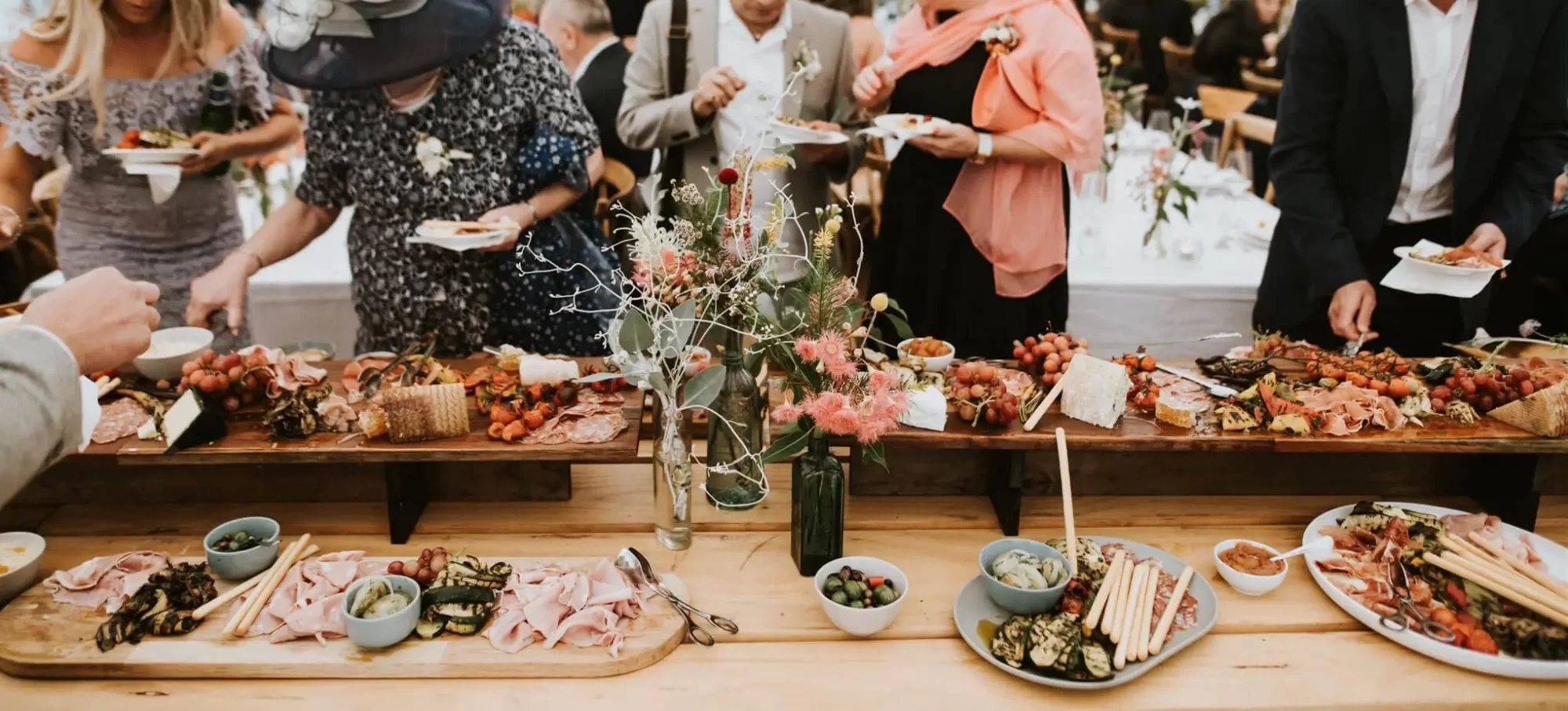 chapa catering food station catering menu and grazing stations